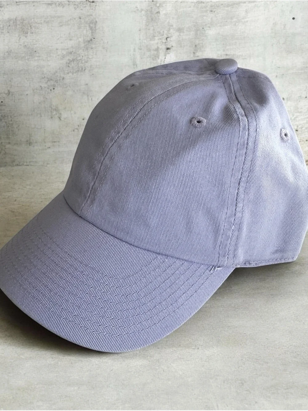 Kids Baseball Cap - lavender - BUCKLE BACK- Youth 3-5 yo